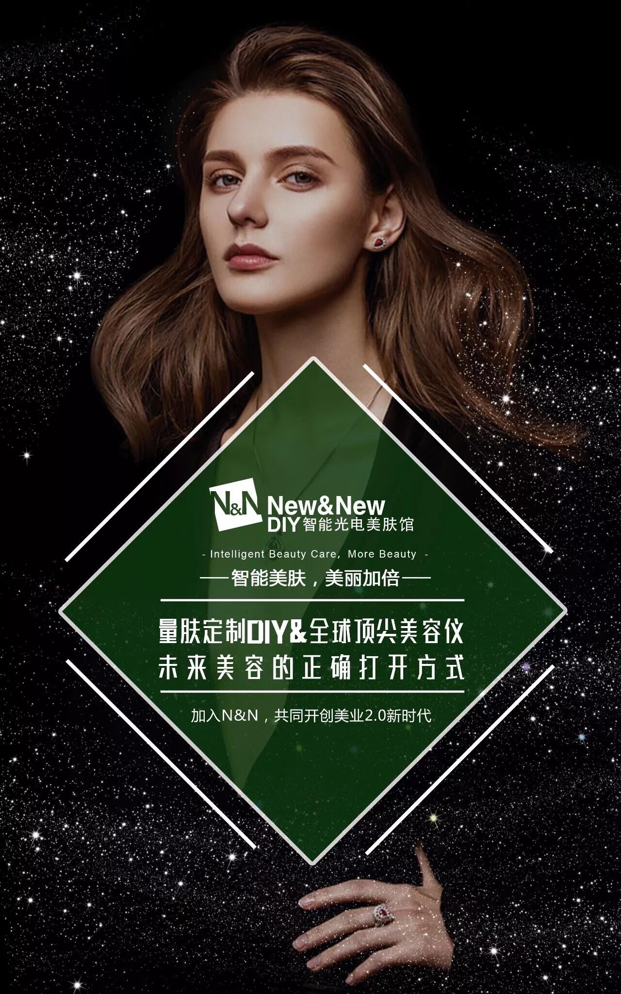 new&new diy智能光电美肤馆